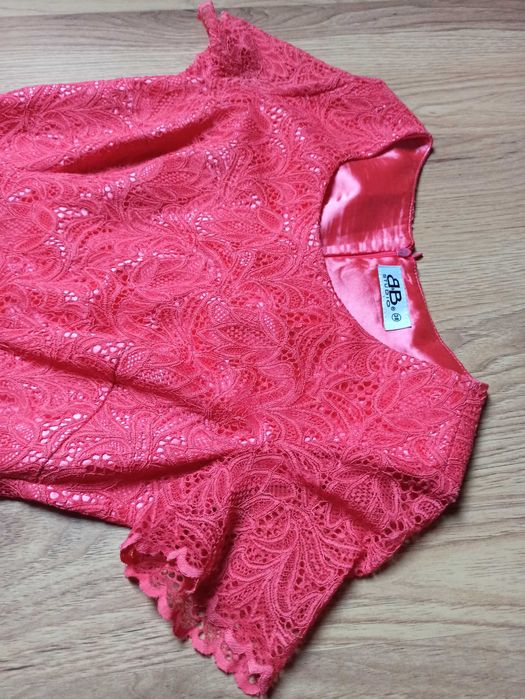 Sukienka r.38 koralowa