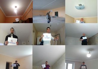 Тканевый натяжной потолок Натяжные потолки Тканинні Натяжні стелі