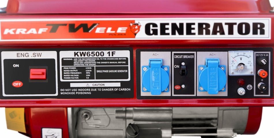 GENERATOR Agregat Prądotwórczy 4.5KVA 1-Faza PROMOCJA TaxFREE