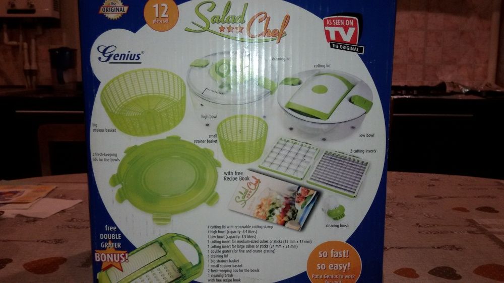кухонный ручной комбайн SALAD CHEF