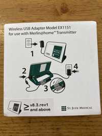 Wireless USB Adapter EX1151 Merlin home St. Jude Medical - NOVO