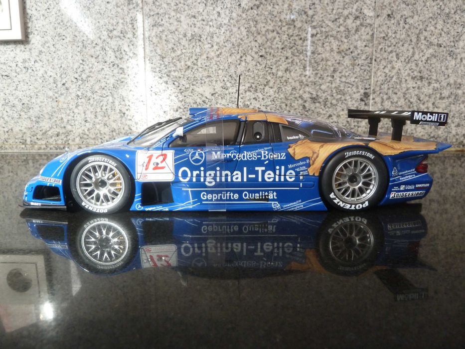 1:18 AutoArt, Mercedes CLK-GTR, Original Teile, Minichamps
