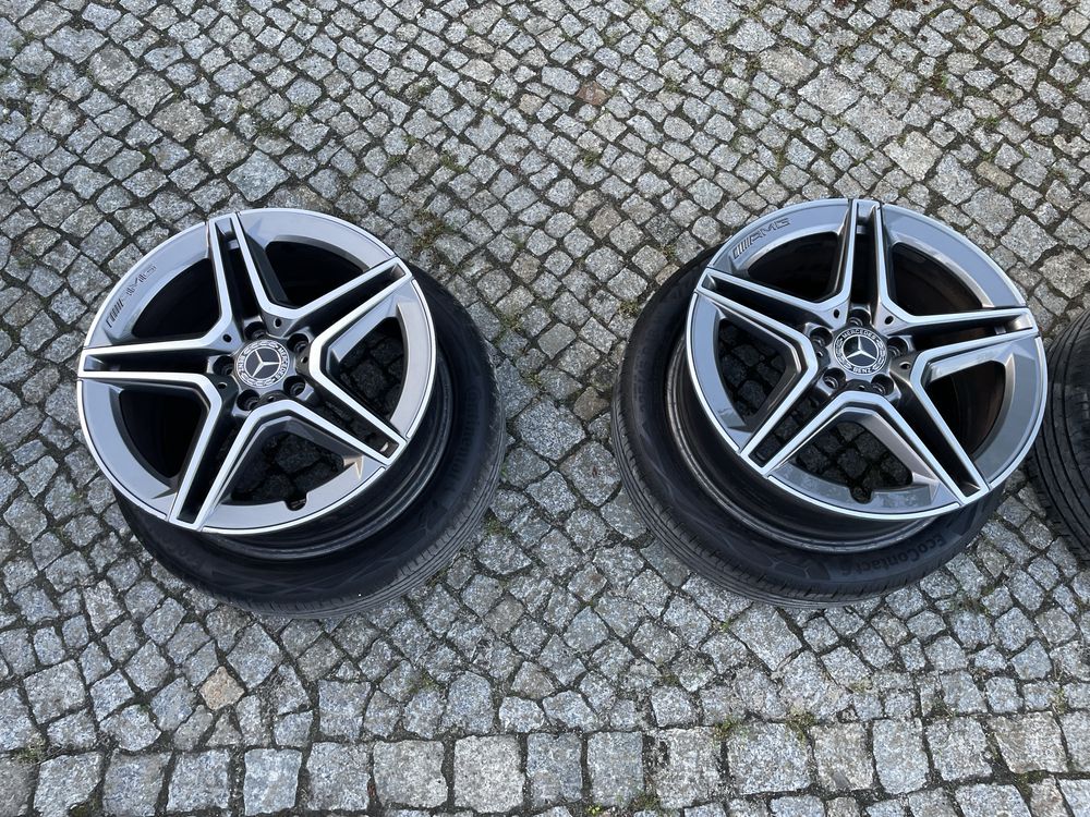 KOMPLET FELGI r18 AMG 5x112 mercedes w177 i CLA alufelgi
