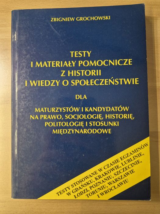 Testy i materiały pomocnicze z historii i wos
