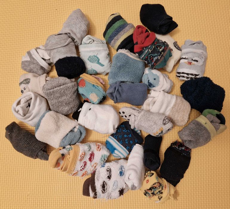 Skarpetki dzieciece paka r. 17-22