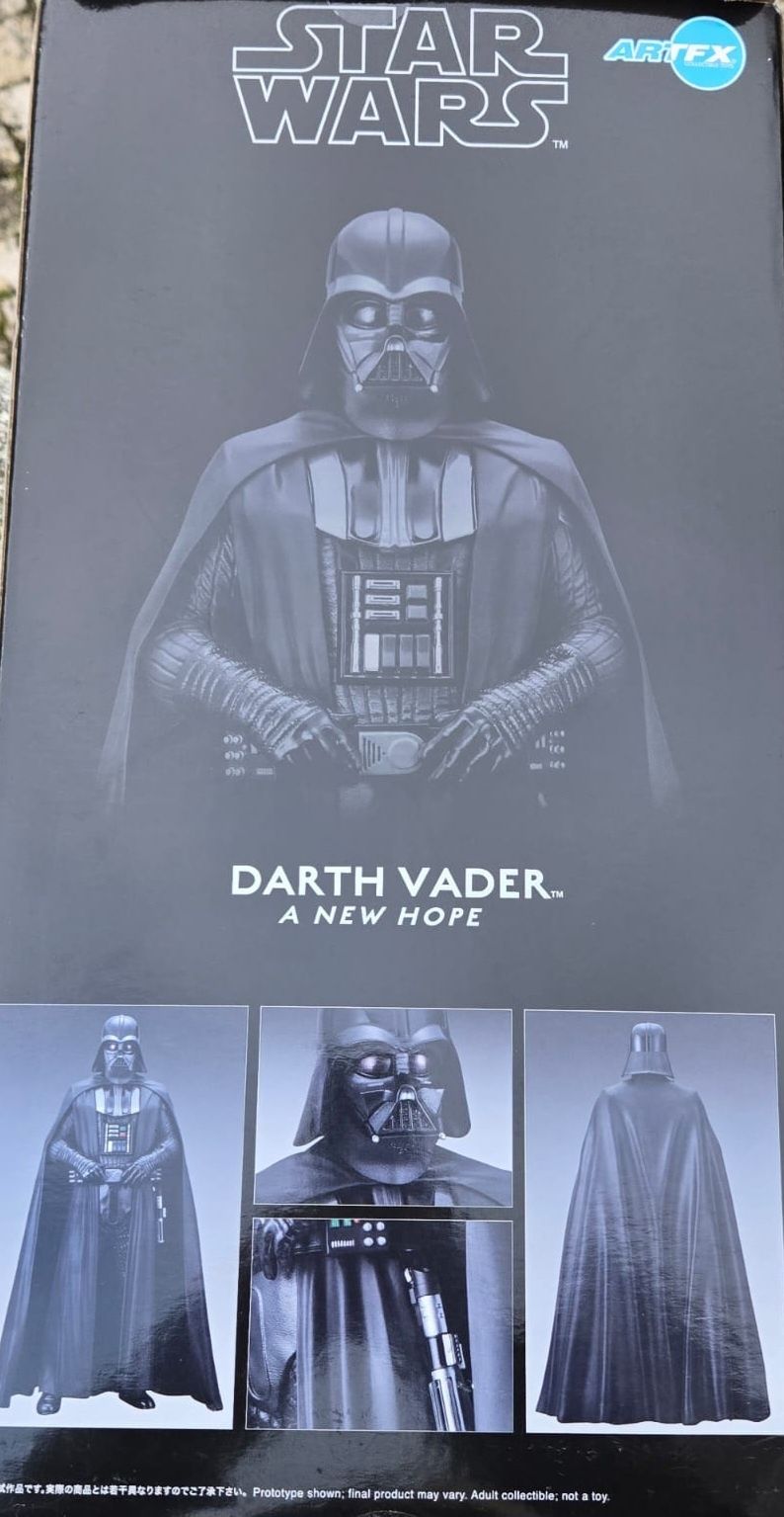 Star Wars Darth Vader  KOTOBUKIYA Sw58 Artfx+ 1/10 scale