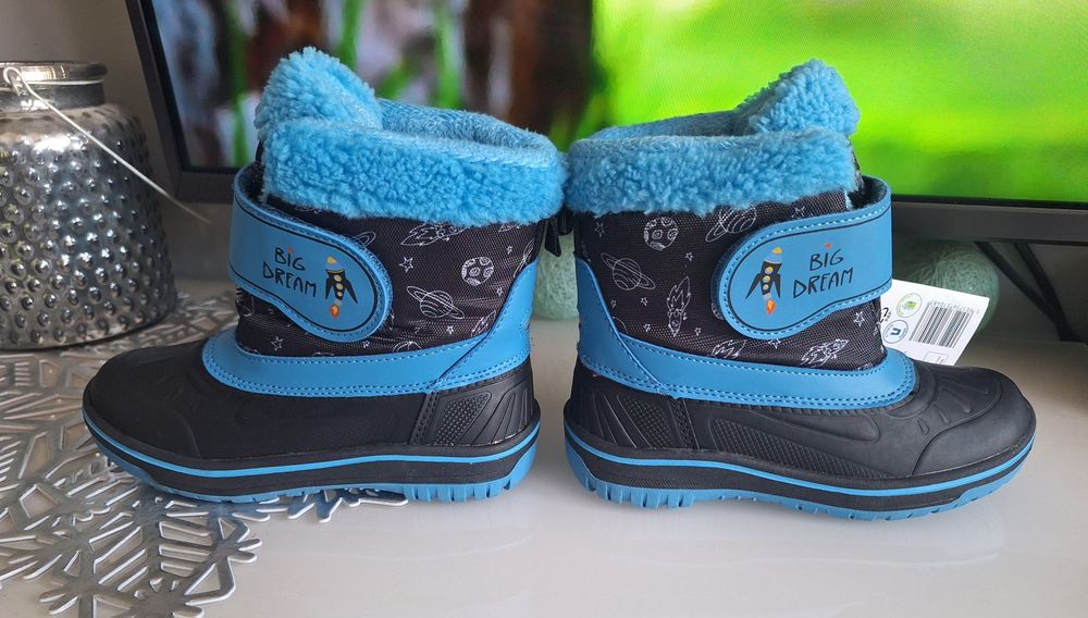 Buty zimowe śniegowce kozaki Cleve rozm.27
