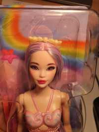 R ezerwacja Barbie Syrenka Lalka z długimi fioletowymi włosami HRR06