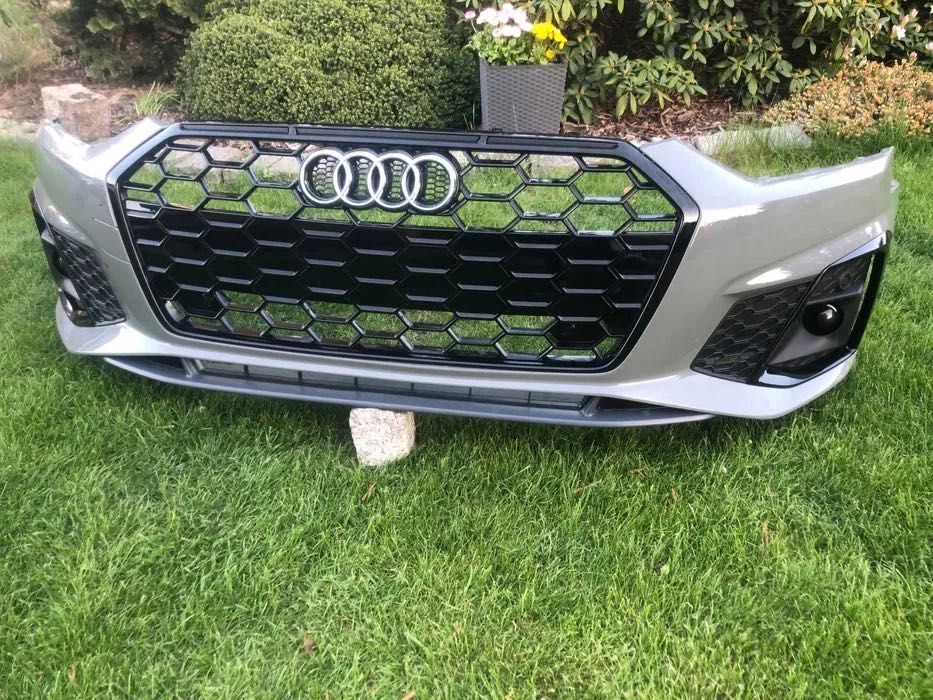 Бампер передний Audi A5 8W S-Line рест дорест голый комплектный