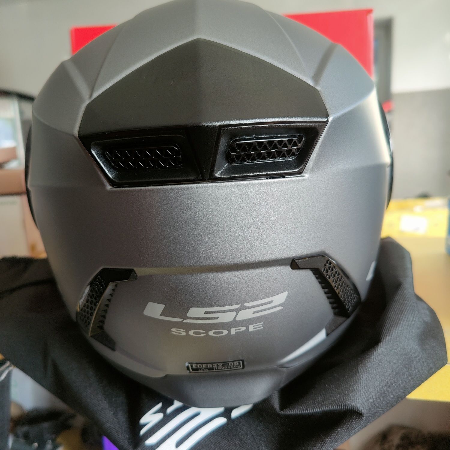 LS2 FF902 Scope nowy kask motocyklowy modułowy rozm M