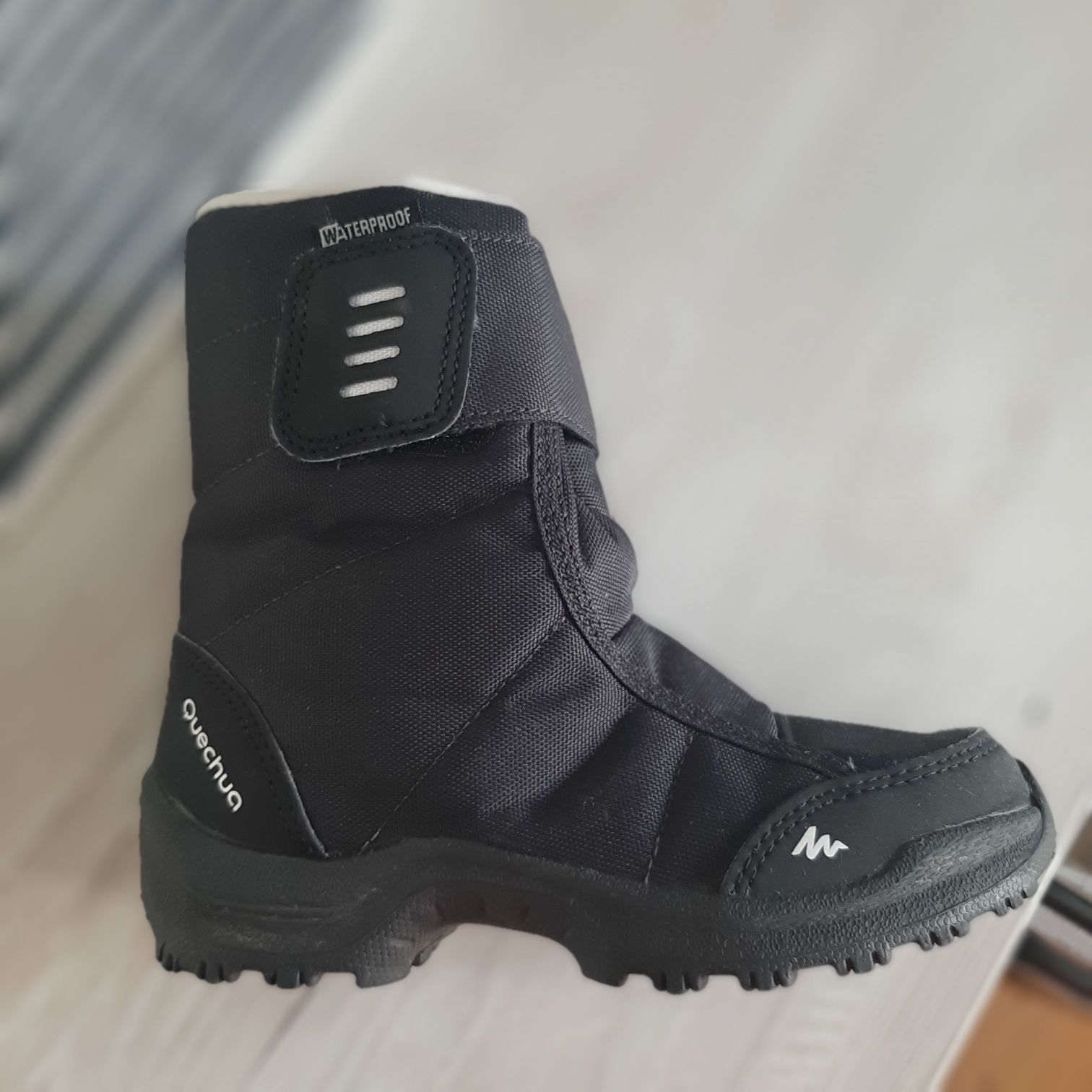 Buty zimowe dziecięce wodoodporne Quechua Decathlon chłopiec,dziewczyn