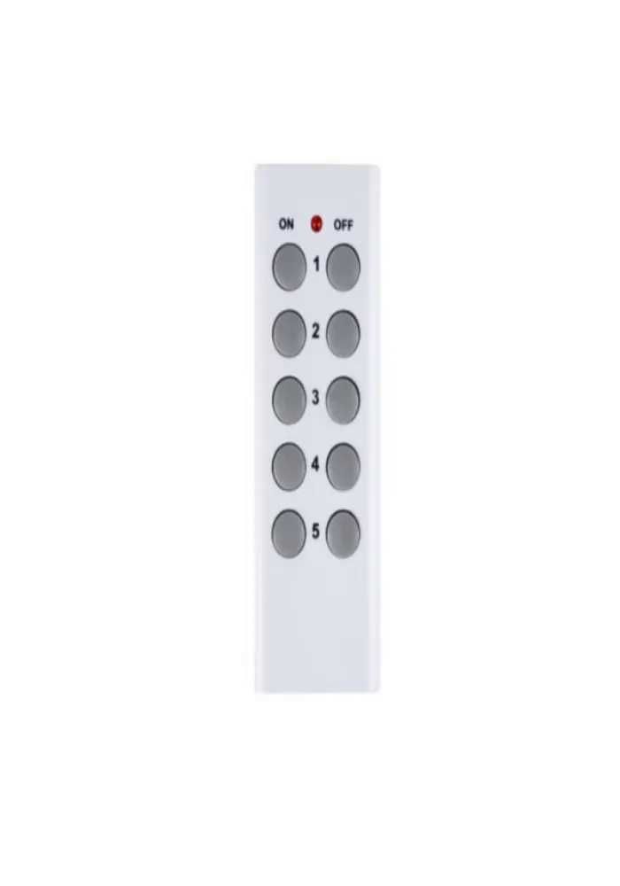 Controlo remoto RF433mhz até 10 chaves de código fixo
