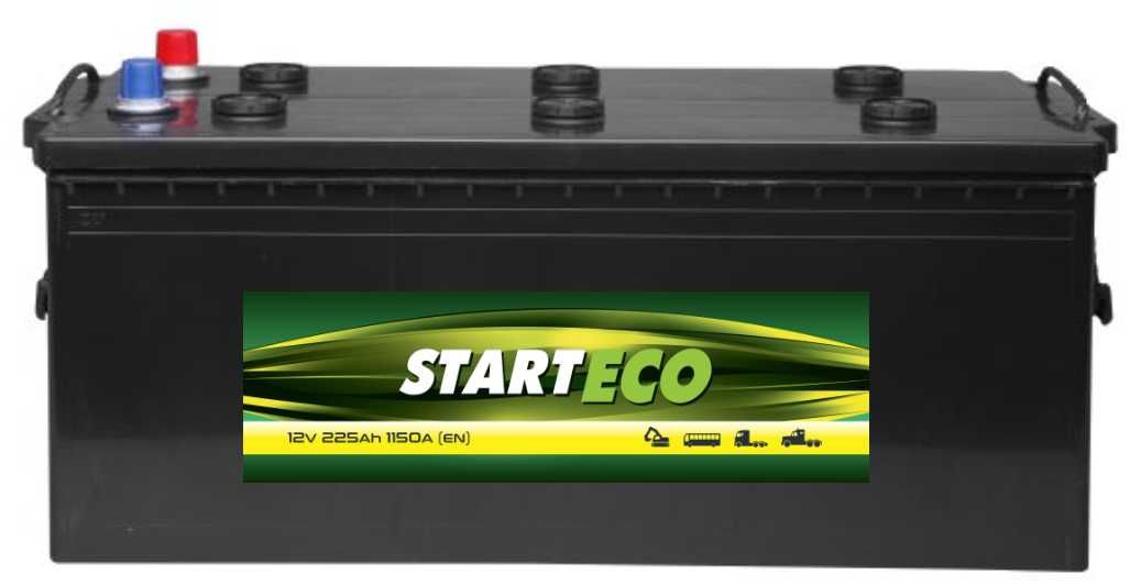 Akumulator START ECO 12V 225Ah 1200a P+ Radom - Dowóz kraj