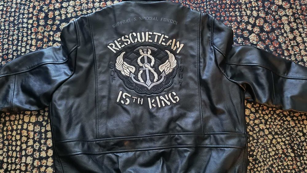 Skórzana pilotka Black Autumn 2025,Top Gun