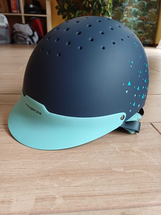 Toczek kask dziecięcy 52-55cm Fouganza Decathlon