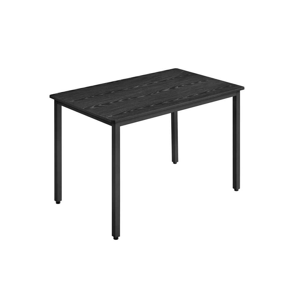 VASAGLE Stół do Jadalni dla 4 Osób 70 x 110 x 77 cm Heban i Mat