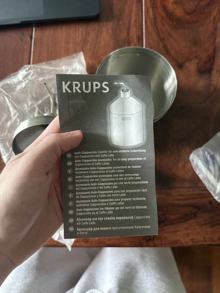 Krups auto-cappucino pojemnik do spieniania mleka