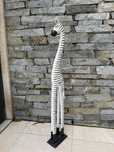 Girafa zebra decorativa