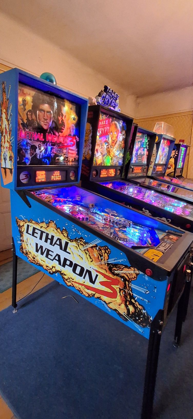Flipper fliper ponball LETHAL WEAPON 3