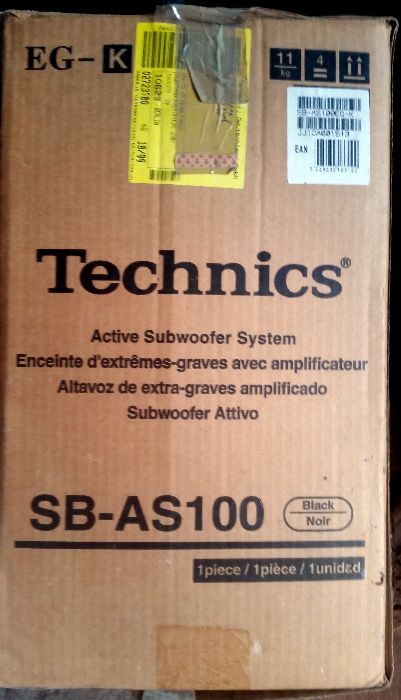 subwoofer Technics SB-AS100 karton
