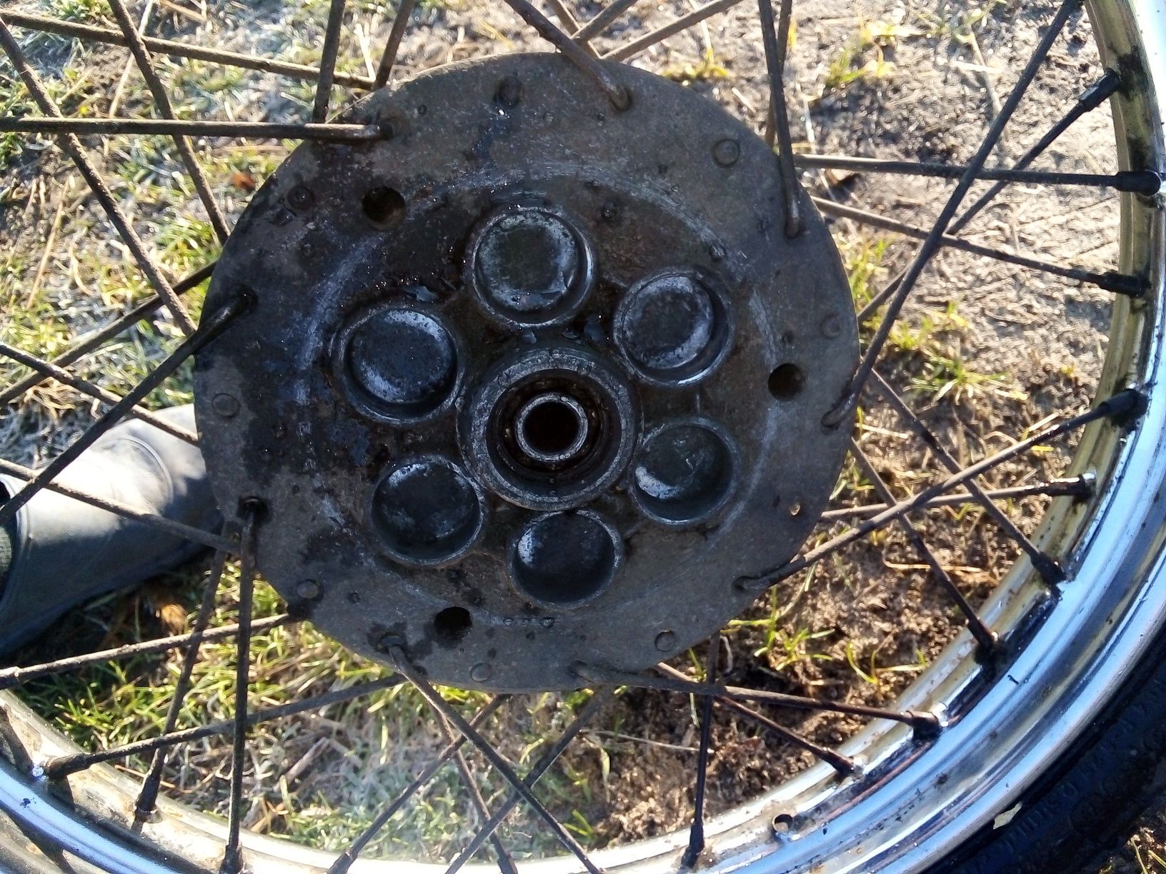 Заднє колесо мінск в зборі