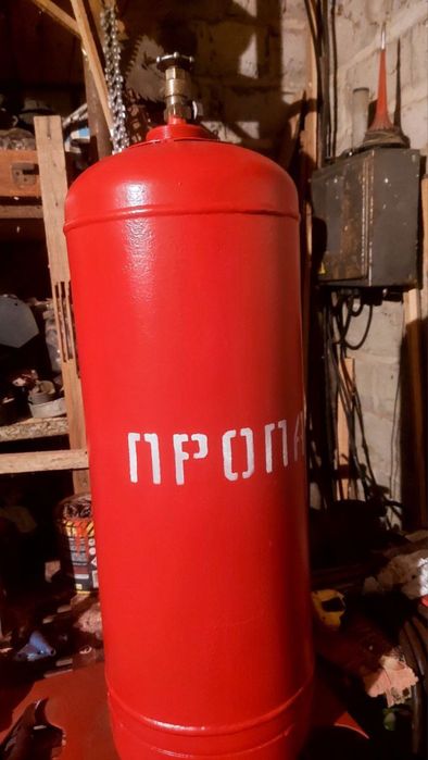 Продам побутовий газовий балон на 40 літрів