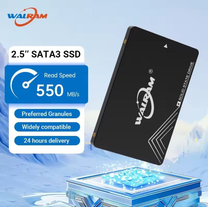SSD WALRAM 128 GB // Сата ССД 128 ГБ