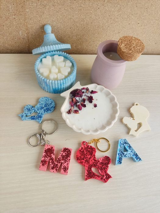 * Dia da mãe * Velas/Copos Porta Jóias/Ambientador em concha