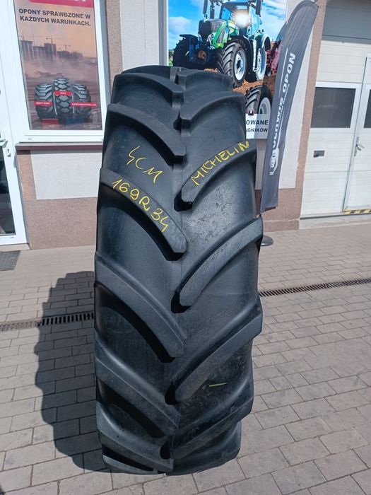 16.9R34 Michelin XM24 opona rolnicza używana
