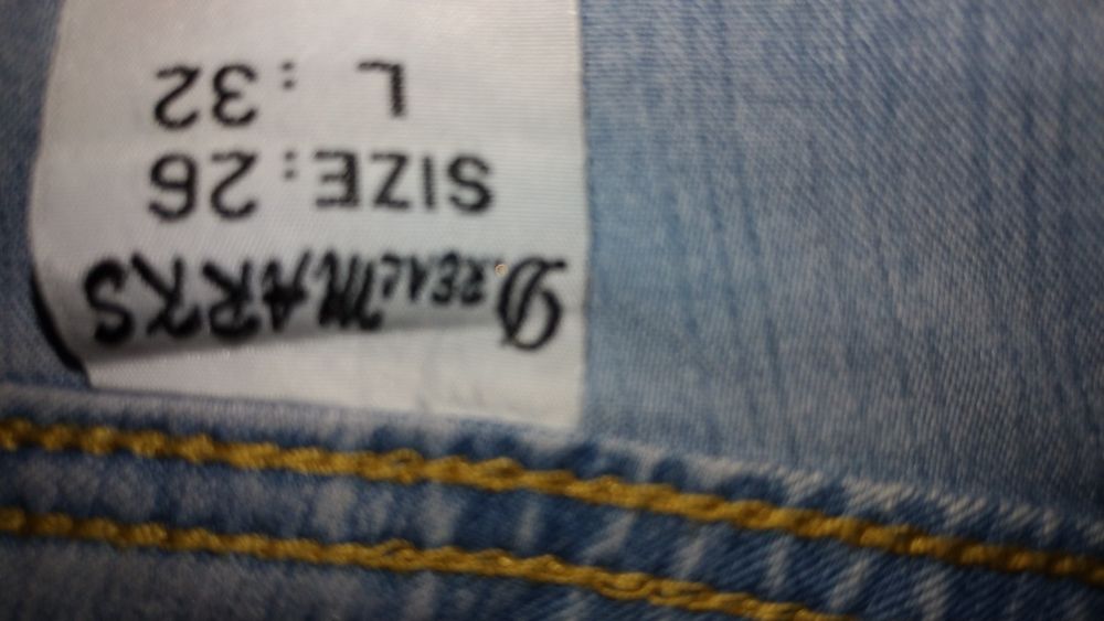 Spodnie jeans,r.26,młodzieżowe,dziewczęce, R.26.D.Real MARKS