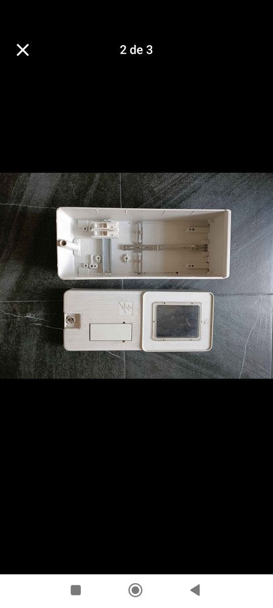 Caixa para quadro trifásico