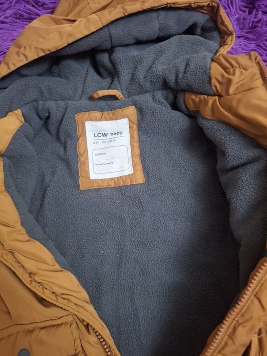 Куртка на хлопчика,104-110 рост коричневая евро зима