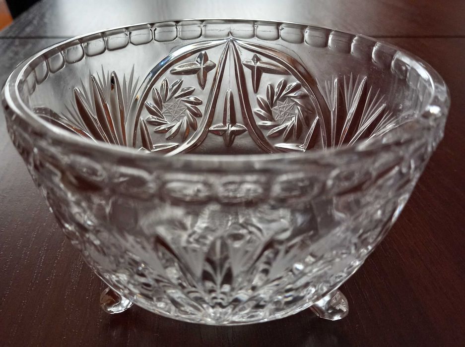 Bombonierka - cukiernica kryształowa