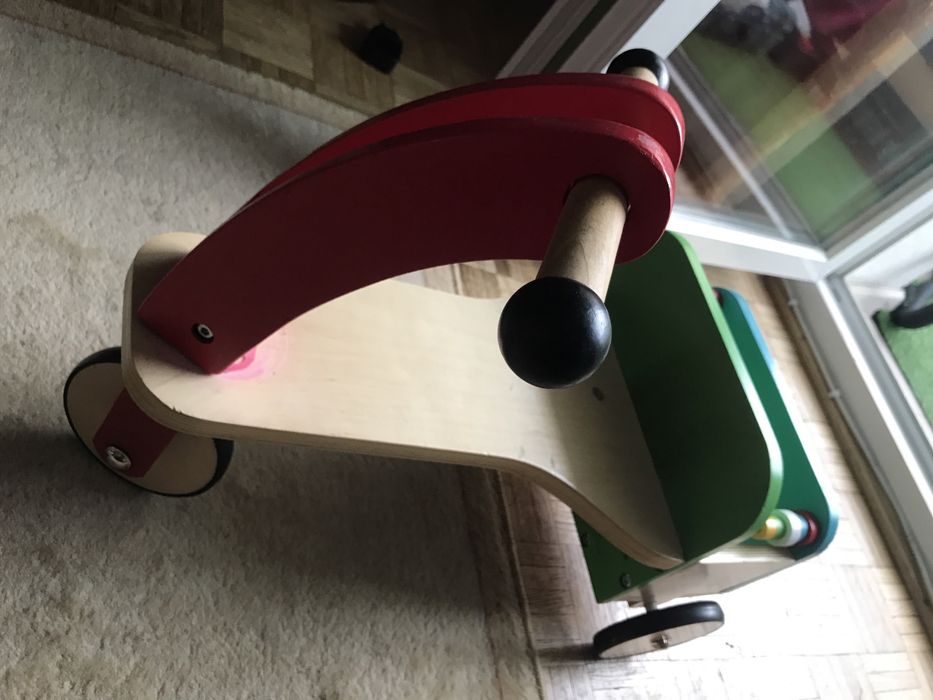 rowerek drzewiany dla dziecka do 3 lat