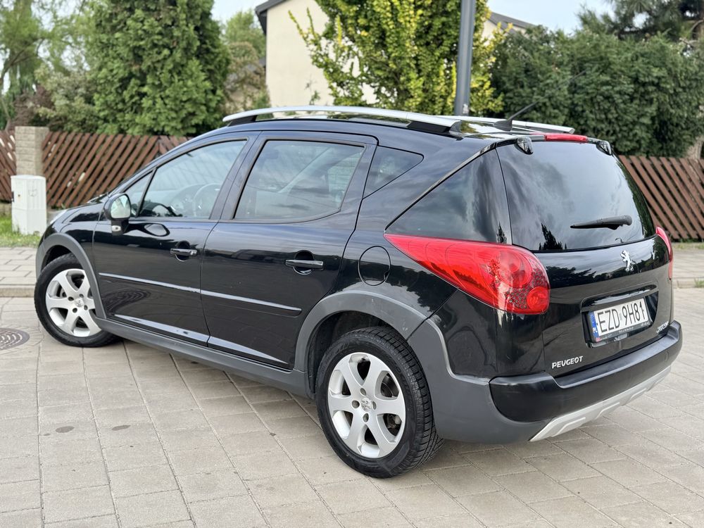 Fajny Peugeot 207 SW-1.6 Hdi-90Km-Bez Dwumasy-OUTDOOR-Klima-Panorama