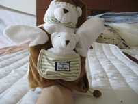DouDou que faz de fantoche