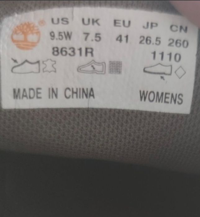 Мокасини Timberland 26.5 см, жіночі