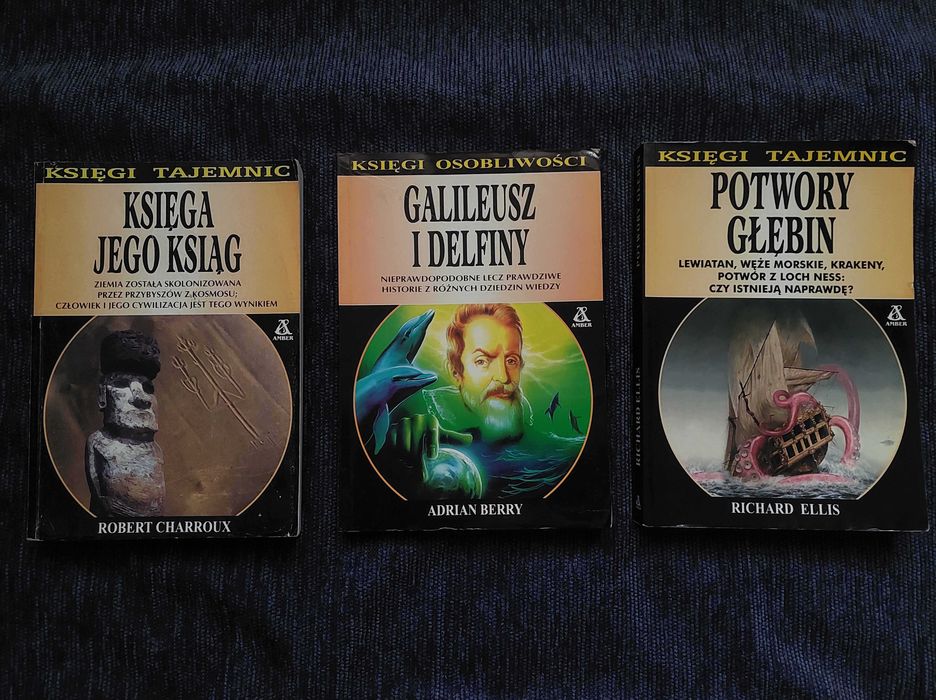 Księgi tajemnic zestaw 3 tomy