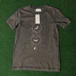 Szara koszulka / t-shirt z nadrukiem astrologicznym
