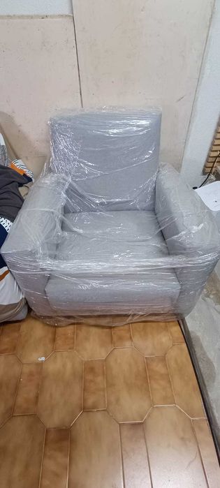 Conjunto Sofa Cama + 2 cadeirões