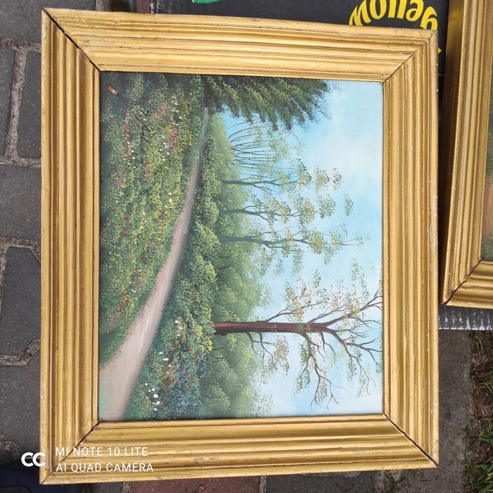 Stare obrazy cztery pory roku