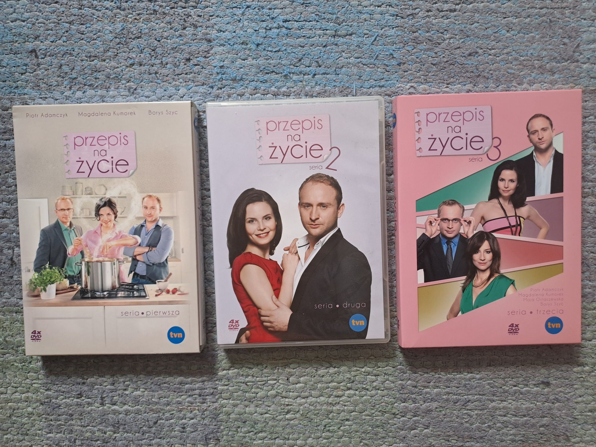 Serial DVD "Przepis na życie" sezon 1 i 2 i 3