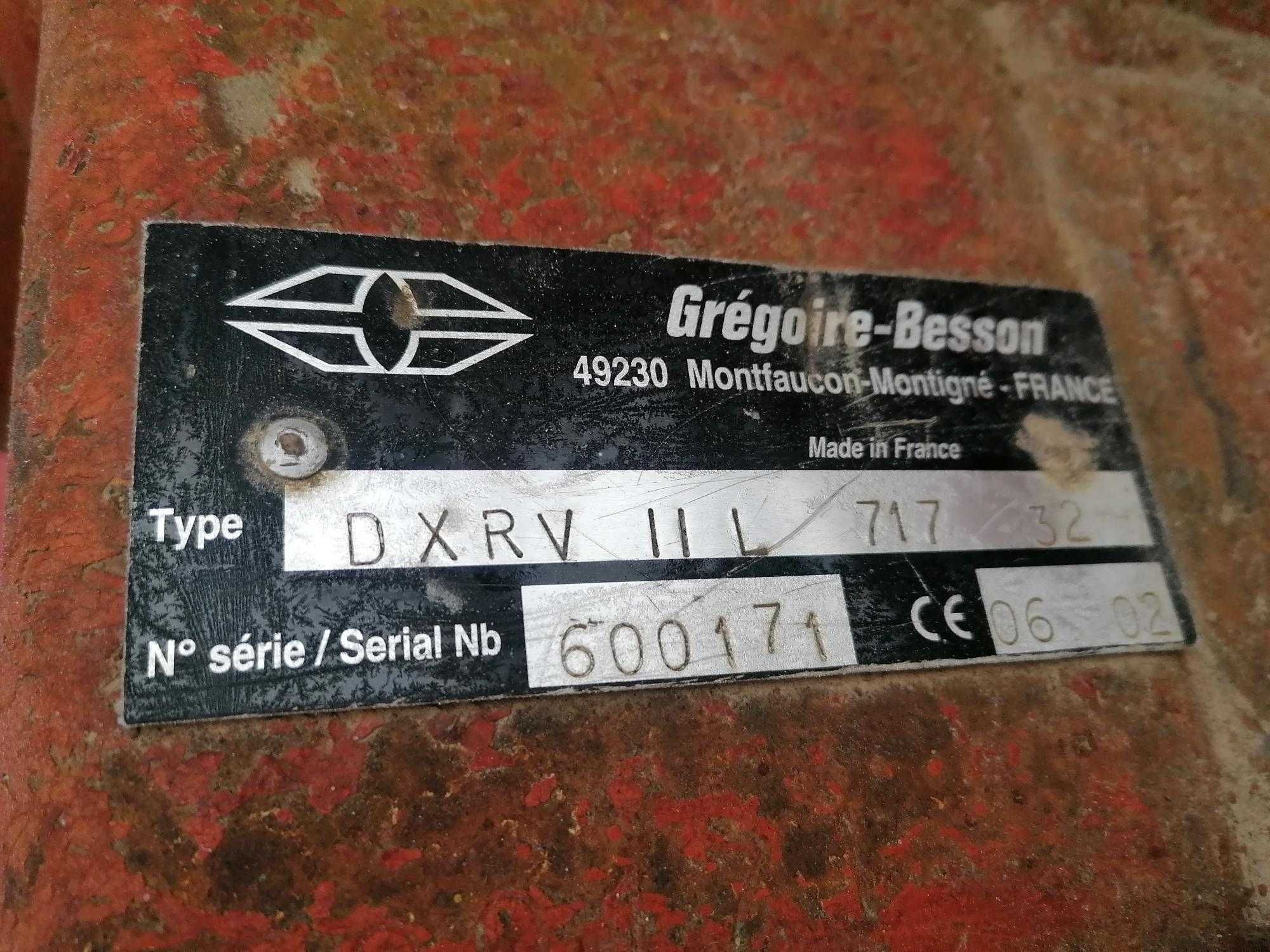 Борона диско-лапова Gregoire Besson-DXRV HD 717-32