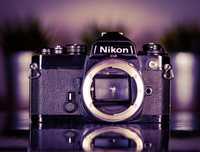 Aparat analogowy Nikon FE czarny