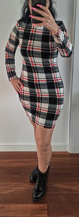 Vestido Padrão Tweed – Tam M - Novo