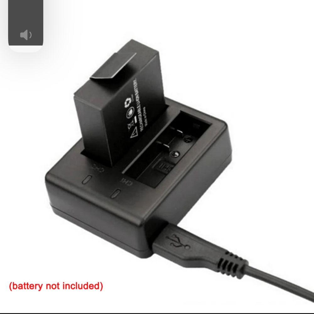 аккумуляторы и зарядное устройство для экшн-камер SJCAM, EKEN