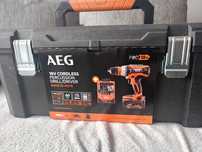 AEG NOWA!! AKU wiertarko-wkrętarka 18V BSB18C2X-X02TB UDAR