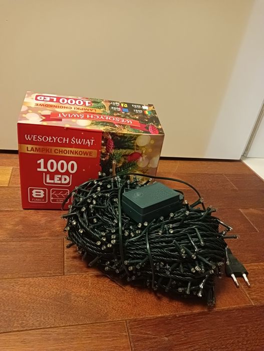 Lampki choinkowe 1000led