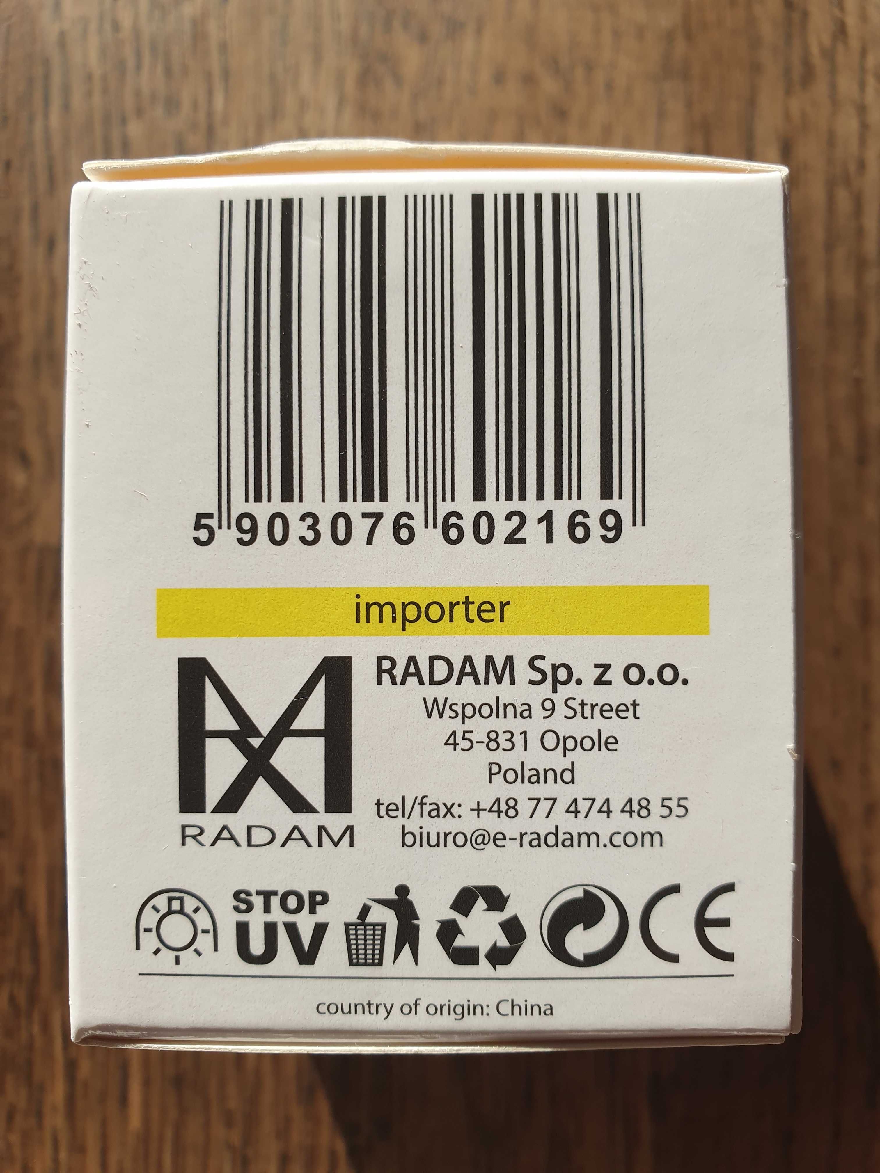 Żarówka LED GU10 jasna ciepła 3000K 120st. nowa