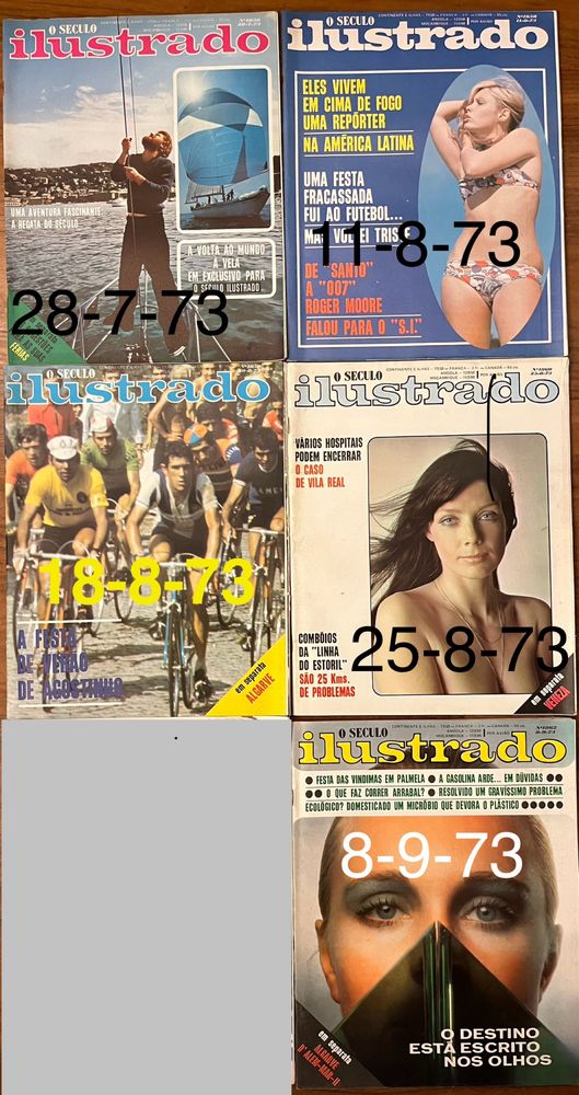 Vendo revistas O Século Ilustrado (1973)